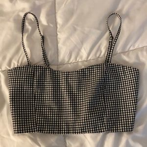 Gingham Brandy Melville Top